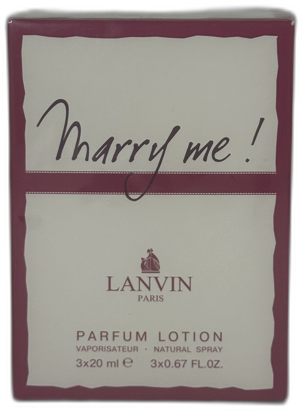 Lanvin Marry Me 3х20 ml (Парфюмерная вода)