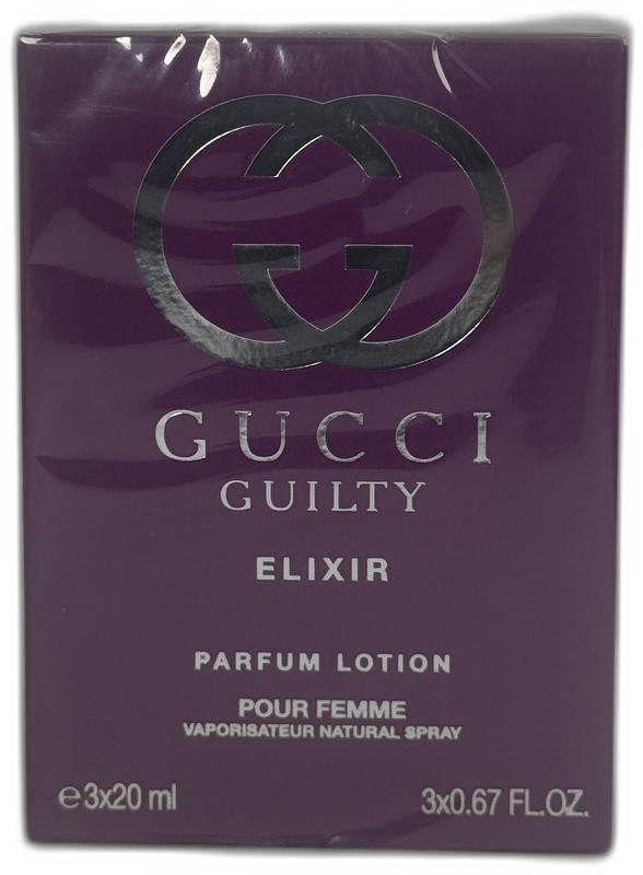Gucci Guilty Elixir pour femme 3х20 ml (Парфюмерная вода)